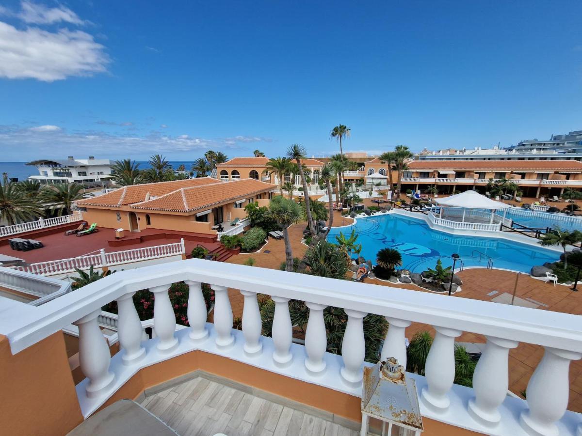 Exclusive Attic Las Vistas 3 With Breathtaking Sea View, Only 100 M To The Sea, Heated Pool, Aircon, Wifi Arona  Eksteriør billede